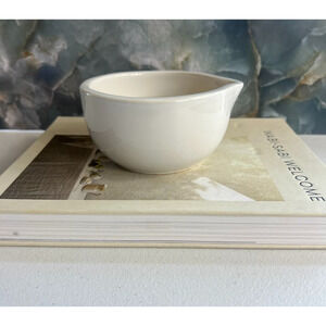 Ikea of Sweden Mortar 5" White Porcelain Ceramic